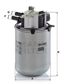 MANN-FILTER Kraftstofffilter 11255960 Filterausführung: Leitungsfilter, EU-Produktsicherheitsverordnung (GPSR): IEC 60417-6183 mechanisches Fachwissen erforderlich, Höhe [mm]: 159, Außendurchmesser [mm]: 93, Einlassdurchmesser [mm]: 10, Auslassdurchmesser [mm]: 10 2.