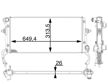 BEHR HELLA SERVICE Radiator