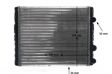 BEHR HELLA SERVICE Radiator 11311305 Radiator type: Mechanically jointed cooling fins, Core Length [mm]: 430, Core Width [mm]: 377, Core Depth [mm]: 34, Water Tank Material (radiator): Plastic, Vehicle Equipment: for vehicles without air conditioning, Transmission Type: Manual Transmission 5.