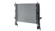 BEHR HELLA SERVICE Radiator 11312525 Radiator type: Brazed cooling fins, Core Length [mm]: 600, Core Width [mm]: 371, Core Depth [mm]: 28, Water Tank Material (radiator): Plastic, Inlet Diameter [mm]: 34, Outlet Diameter [mm]: 45, Cooling fins material: Aluminium, Manufacturer: produced by MAHLE 7.