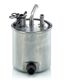 MANN-FILTER Kraftstofffilter 11129520 Filterausführung: Leitungsfilter, EU-Produktsicherheitsverordnung (GPSR): IEC 60417-6183 mechanisches Fachwissen erforderlich, Höhe [mm]: 138, Außendurchmesser [mm]: 94 2.
