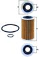 KNECHT Ölfilter 81048/2 Filterausführung: Filtereinsatz, Durchmesser [mm]: 52,0, Höhe [mm]: 87,0, Innendurchmesser 2 [mm]: 24, Innendurchmesser 3 [mm]: 24,3, Ergänzungsartikel/Ergänzende Info: mit Dichtung 2.