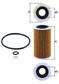KNECHT Ölfilter 81288/2 Filterausführung: Filtereinsatz, Durchmesser [mm]: 62,5, Höhe [mm]: 112,0, Innendurchmesser 2 [mm]: 31, Innendurchmesser 3 [mm]: 30,5, Ergänzungsartikel/Ergänzende Info: mit Dichtungen 2.