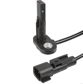 ELPARTS Raddrehzahlsensor 11354428 Farbe: schwarz, Nennspannung [V]: 12, Anzahl der Steckkontakte: 2, Ergänzungsartikel/Ergänzende Info 2: mit Kabel 1.