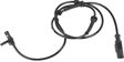 ELPARTS Raddrehzahlsensor 11354411 Farbe: schwarz, Nennspannung [V]: 12, Anzahl der Steckkontakte: 2, Ergänzungsartikel/Ergänzende Info 2: mit Kabel, Einbauposition: Hinterachse links 3.