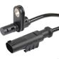 ELPARTS Raddrehzahlsensor 11354411 Farbe: schwarz, Nennspannung [V]: 12, Anzahl der Steckkontakte: 2, Ergänzungsartikel/Ergänzende Info 2: mit Kabel, Einbauposition: Hinterachse links 1.