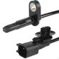 ELPARTS Raddrehzahlsensor 11354457 Kabellänge [mm]: 665, Farbe: schwarz, Anzahl der Steckkontakte: 2 1.