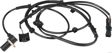 ELPARTS Raddrehzahlsensor 11354389 Einbauposition: Hinterachse links, Farbe: schwarz, Nennspannung [V]: 12, Anzahl der Steckkontakte: 2, Ergänzungsartikel/Ergänzende Info 2: mit Kabel 2.