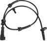 ELPARTS Raddrehzahlsensor 11354459 Kabellänge [mm]: 790, Farbe: schwarz, Anzahl der Steckkontakte: 2, Einbauposition: Vorderachse 2.
