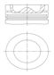 MAHLE ORIGINAL Kolben, Steuerkettenspanner 222557 Ergänzungsartikel/Ergänzende Info: mit Kolbenringen, Standardmaß [STD]: , Zylinderbohrung [mm]: 130,0, Länge [mm]: 123,55, Kompressionshöhe [mm]: 78,55, Muldentiefe 1 [mm]: 16,25, Muldendurchmesser [mm]: 92,9, Feuersteghöhe [mm]: 12,0, Bolzen-O [mm]: 52,0, Bolzenlänge [mm]: 103,0, Oberfläche: beschichtet, Produktionsnummer: 130 L 129, Ergänzungsartikel/Ergänzende Info 2: mit Kolbenringträger, mit Kühlkanal, mechanisch bearbeitet: mit Aussparung/Ausschnitt für Öldüse, Komponentennummer: 1.T3,0 4, 2.