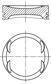 MAHLE ORIGINAL Kolben, Steuerkettenspanner 11169864 1 dB
Zylinderbohrung [mm]: 72,4, Länge [mm]: 49,8, Kompressionshöhe [mm]: 26,8, Bolzenlänge [mm]: 53, Bolzendurchmesser [mm]: 18, Muldentiefe 1 [mm]: 8, Muldendurchmesser [mm]: 60,5, Ventiltaschentiefe 1 [mm]: 1,6, Ventiltaschentiefe 2 [mm]: 2,4, Oberfläche: beschichtet, Ergänzungsartikel/Ergänzende Info 2: ohne Kühlkanal, Feuersteghöhe [mm]: 5,7, Produktionsnummer: 72 L 57, Kolbenspiel [mm]: 0,03 3.