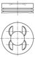 MAHLE ORIGINAL Kolben, Steuerkettenspanner 11170246 1 dB
Zylinderbohrung [mm]: 75,01, Länge [mm]: 48, Kompressionshöhe [mm]: 31, Bolzenlänge [mm]: 47, Bolzendurchmesser [mm]: 19, Muldentiefe 1 [mm]: 1,25, Muldendurchmesser [mm]: 50,5, Oberfläche: EvoGlide® beschichtet, Feuersteghöhe [mm]: 5,8, Produktionsnummer: 74L62 3.