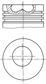 MAHLE ORIGINAL Kolben, Steuerkettenspanner 222583 1 Stück, Loch: 93 mm, Grundgröße, Teile: 1. T 3,0 cr p, 2. M 2.0 IWU MO, 3. DSF 3.0 crp, beschichtet, Kolbenringhalter
Standardmaß [STD]: , Zylinderbohrung [mm]: 93,0, Länge [mm]: 96,8, Kompressionshöhe [mm]: 58,75, Bolzenlänge [mm]: 78,0, Bolzendurchmesser [mm]: 32,0, Muldentiefe 1 [mm]: 18,05, Muldendurchmesser [mm]: 38,0, mechanisch bearbeitet: mit Aussparung/Ausschnitt für Öldüse, Oberfläche: beschichtet, Ergänzungsartikel/Ergänzende Info 2: mit Kolbenringträger, ohne Kühlkanal, Feuersteghö 3.