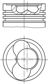 MAHLE ORIGINAL Kolben, Steuerkettenspanner 222246 Ergänzungsartikel/Ergänzende Info: mit Kolbenringen, Standardmaß [STD]: , Zylinderbohrung [mm]: 81,01, Länge [mm]: 69,75, Kompressionshöhe [mm]: 45,75, Ventiltaschentiefe 1 [mm]: 1,35, Muldentiefe 1 [mm]: 17,2, Muldendurchmesser [mm]: 39,6, Feuersteghöhe [mm]: 9, für Zylinder: 1/2, Bolzen-O [mm]: 26,0, Bolzenlänge [mm]: 68,0, Oberfläche: beschichtet, Produktionsnummer: 81 L 51, Ergänzungsartikel/Ergänzende Info 2: mit Kolbenringträger, ohne Kühlkanal, mechanisch bearbeitet: mit Aussparung/Aussch 3.