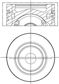 MAHLE ORIGINAL Kolben, Steuerkettenspanner 11170228 1 dB
Zylinderbohrung [mm]: 81,50, Länge [mm]: 68,8, Kompressionshöhe [mm]: 45,8, Bolzenlänge [mm]: 66, Bolzendurchmesser [mm]: 26, Muldentiefe 1 [mm]: 12,85, Muldendurchmesser [mm]: 50,9, mechanisch bearbeitet: mit Aussparung/Ausschnitt für Öldüse, Oberfläche: beschichtet, Ergänzungsartikel/Ergänzende Info 2: mit Kolbenringträger, mit Kühlkanal, Feuersteghöhe [mm]: 12, Produktionsnummer: 81 L 177 1.