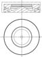 MAHLE ORIGINAL Kolben, Steuerkettenspanner 11170486 1 dB
Zylinderbohrung [mm]: 84, Länge [mm]: 73, Kompressionshöhe [mm]: 47, Bolzenlänge [mm]: 64, Bolzendurchmesser [mm]: 32, Muldentiefe 1 [mm]: 14,5, Muldendurchmesser [mm]: 47,5, mechanisch bearbeitet: mit Aussparung/Ausschnitt für Öldüse, Oberfläche: beschichtet, Ergänzungsartikel/Ergänzende Info 2: mit Kolbenringträger, mit Kühlkanal, Feuersteghöhe [mm]: 9,1, Produktionsnummer: 84 L 190 1.