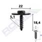 ROMIX Body part screw