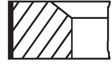 MAHLE ORIGINAL Kolbenringsatz 11434912 Für 1 Kolben
Zylinderbohrung [mm]: 78,0 1.