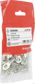 ELPARTS Leitungsverbinder 10738100 50 Stk je Packung
Steckerausführung: Ringverbinder, DIN/ISO: 46211 A, Querschnitt [mm2] von: 2,5, Querschnitt [mm2] bis: 6, Kenngröße: 6 x 3,4, Bohrung-O [mm]: 6,5, Länge 1 [mm]: 19, Länge 2 [mm]: 8,2, Breite [mm]: 11, Dicke/Stärke [mm]: 1, Oberfläche: feuerverzinnt, Material: Messing 2.