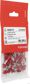 ELPARTS Leitungsverbinder 10897072 100 Stück/Packung
Steckerausführung: Aderendhülse, Farbe: rot, Querschnitt [mm2]: 1,5, Länge 1 [mm]: 14, Länge 2 [mm]: 8, Durchmesser 1 [mm]: 1,7, Durchmesser 2 [mm]: 3,5, teilisoliert: , Temperaturbereich bis [°C]: 105, Spannung bis [V]: 600 2.