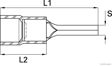 ELPARTS Leitungsverbinder 10897091 50 Stk je Packung
Steckerausführung: Drahtstifthülse, Form: Stiftform, Farbe: gelb, DIN/ISO: 46231, Querschnitt [mm2] von: 4, Querschnitt [mm2] bis: 6, Steckbreite [mm]: 2,7, teilisoliert: , Isoliermaterial: PA (Polyamid), Material: Kupfer, Oberfläche: verzinnt, Temperaturbereich bis [°C]: 105, Länge 1 [mm]: 26,5, Länge 2 [mm]: 12,5, Spannung bis [V]: 600 2.