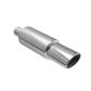 LAMPA Auspuff-Sporttrommel (universal) 11441096 Edelstahl, MU-2 1.