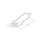 LAMPA Leitungsverbinder 11440827 Satz von 5 verzinnten Kupferkabelklemmen - Querschnitt 35 Quadratmm - Bohrung 10 mm 2.