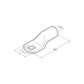 LAMPA Leitungsverbinder 11440826 Satz von 5 verzinnten Kupferkabelklemmen - Querschnitt 35 Quadratmm - Bohrung 8 mm 2.