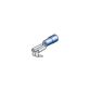 LAMPA Leitungsverbinder 579072 10 PCs/Pack, D: 6,3 x 0,8 mm, für 1,5-2,5 mm2 Kabel mit blauer Kunststoff-Isolierung Dia-Sword Dad-Mutter 2.