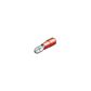 LAMPA Leitungsverbinder 579076 10 PCs/Pack, D: 4 mm, für ein Kabel von 0,5-1,5 mm2 mit rotem Kunststoff-Isolationsrundstecker 2.