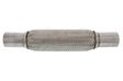 MAPCO Auspuff Flexrohr 10258872 Ergänzungsartikel/Ergänzende Info 2: mit Anschlussrohr, Rohrverbinder: Flexibel, einseitig/doppelseitig: beidseitig, Material: Edelstahl, Innendurchmesser [mm]: 50, Außendurchmesser [mm]: 77, Länge über Alles [mm]: 390, Länge [mm]: 250 1.