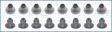 AJUSA Dichtring, Ventilschaft 11136563 Set 1.