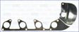 AJUSA Abgasleitungsdichtung 803713 Mehrschichtiger, Metalleinfüge
Einbauseite: Abgaskrümmer 1.