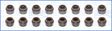 AJUSA Dichtring, Ventilschaft 804277 Set 2.