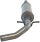BOSAL Auspufftopf 552071 mittlere
zusätzlich benötigte Artikel siehe Zubehörliste: 4.