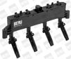 BERU Zündspule 715464 Anschlusstechnik: SAE-Kontaktfeder, Spark Spring, Zündspule: mit Endstufe, inkl. Zündkerzenstecker, Anschlussanzahl: 4, Spannung [V]: 12, Anzahl der Steckkontakte: 4, benötigte Stückzahl: 1, Farbe: schwarz 2.