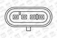 BERU Zündspule 715401 Anschlusstechnik: Sawtooth, Zündspule: Anschlussausführung Sägezahn, senkrechter Primäranschluss (oval), Anschlussanzahl: 4, Spannung [V]: 12, Anzahl der Steckkontakte: 4, wahlweise: , Ergänzungsartikel/Ergänzende Info 2: ohne Zündkabel, ohne Schaltgerät 2.