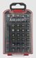 ABRABORO Bitkopf Satz 11580703 Bitkészlet‚ 34 Reszes‚ 1 x PH1‚ PH3‚ 2 x PH2‚ 1 x PZ1‚ PZ3‚ 2 x PZ2‚ 1 x T5‚ T6‚ T7‚ T8‚ T15‚ T9‚ T25‚ T27‚ T30‚ T40‚ 1 x TT20‚ TT25‚ TT30‚ TT40‚ 1 x SL4,5 x 0,6‚ SL5,5 x 0,8‚ SL6,2 x 1,2,5‚ H3‚ H4‚ H5‚ H6‚ 1 x 1/4" x 60 mm Magnesium 2.
