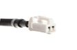 A.Z. MEISTERTEILE Raddrehzahlsensor 10999192 Kabellänge [mm]: 1210, Einbautiefe [mm]: 17,3, Anzahl der Steckkontakte: 2 3.