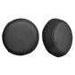 LAMPA Kopfstützenbezug 11588471 Duka Round-Fit x2, Jacquard-Polyester, passend für runde Kopfstützen bis 20 cm Durchmesser, schwarz 1.