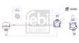 SWAG/FEBI Stabilisator 11595371 Länge [mm]: 230, Außengewindemaß: M10 x 1,25, Gewindelänge [mm]: 22, Schlüsselweite: 15, Material: Stahl, Stange/Strebe: Koppelstange, Durchmesser [mm]: 1, Einbauposition: Vorderachse rechts, Rohrdurchmesser [mm]: 8, Ergänzungsartikel/Ergänzende Info: mit Muttern, Service Information beachten: 3.