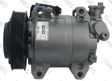 TEAMEC Klimakompressor 10860587 Herstellereinschränkung: ZEXEL, Kompressor-ID: DKS17D, Spannung [V]: 12, Kompressoröl: PAG 46, Öl-Füllmenge [ml]: 160, Riemenscheiben-O [mm]: 135, Riemenscheiben: Keilrippenriemenscheibe, Rippenanzahl: 7 
Spannung [V]: 12, Öl-Füllmenge [ml]: 160, Anzahl der Rillen: 7, Riemenscheiben: mit Mehrfachriemenscheibe, Riemenscheiben-O [mm]: 135, Kompressor-ID: DKS17D, Herstellereinschränkung: ZEXEL, Kompressoröl: PAG 46 1.