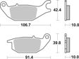 BREMBO Brake pad for motorcycle