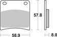BREMBO Brake pad for motorcycle