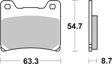 BREMBO Brake pad for motorcycle