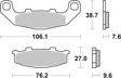 BREMBO Brake pad for motorcycle