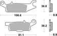 BREMBO Brake pad for motorcycle