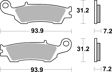 BREMBO Brake pad for motorcycle