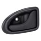 SWAG/FEBI Türgriff 871817 Farbe: schwarz, Material: Kunststoff, Einbauposition: Türverkleidung, vorne, rechts 1.