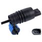 SWAG/FEBI Waschwasserpumpe, Scheibenrein 888802 neue Ausführung: , Pumpenart: Dualpumpe, Spannung [V]: 12, Anschlussanzahl: 2 1.